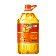 京东百亿补贴：福临门 中粮 食用油 花生油 4L*4瓶