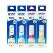 PLUS会员：EPSON 爱普生 004 原装墨水 四色套装