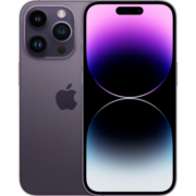 Apple iPhone 14 Pro Max 全网通5G 手机 双卡双待 暗紫色 256G【原装20W闪充+90天碎屏险+壳膜】