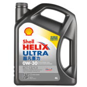 壳牌（Shell）API SN 超凡喜力 全合成机油 0W-30 ACEA C2/C3 4L香港原装进口