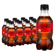可口可乐（Coca-Cola）零度可乐 300ml*3瓶