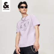 PLUS会员：JACK&JONES 杰克琼斯 男士T恤 223201243 +凑单品