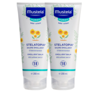 妙思乐（Mustela）思恬雅滋润膏 儿童身体乳200ml*2婴幼儿宝宝敏感肌润肤乳法国进口
