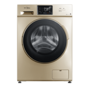 美的（Midea）10公斤滚筒全自动洗衣机 变频家用除菌大容量 MG100S31DG5 金色