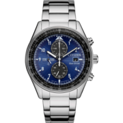 西铁城（CITIZEN）手表 Future Force 光动能时尚休闲男表FF系列二代日期显示计时 CA0770-81L