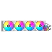 PADO 半岛铁盒 冰镜 W480 豪华版 ARGB 480mm 一体式水冷散热器 白色