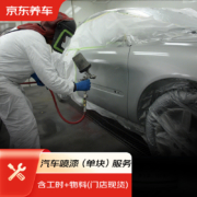 PLUS会员：京东养车 汽车喷漆（单块）服务  含工时+物料