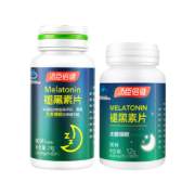 PLUS会员：BY-HEALTH 汤臣倍健 褪黑素片 90片（60片/瓶+30片/瓶）