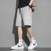 冰丝短裤男士夏季薄款外穿速干宽松篮球裤子五分休闲运动裤衩速干