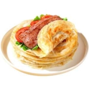 大希地 鸡蛋手抓饼 10片1000g*2件 赠油条100g
