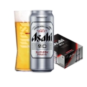 Asahi朝日啤酒超爽生啤酒500ml*24罐 整箱黄啤辛口包装