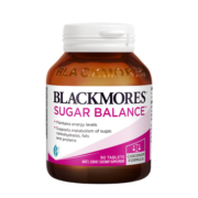 澳佳宝Blackmores 血糖平衡片90粒 平衡血脂调节血糖 含铬配方 复合维生素 澳洲进口