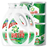碧浪 Ariel 洗衣液除菌抑菌20斤(自然清新3kg*3+高效除螨200g*5)