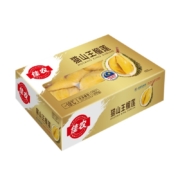 再降价：佳农 马来西亚冷冻 猫山王榴莲果肉 D197 300g/盒 *2件