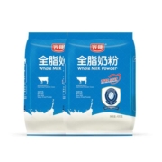 光明全脂奶粉官方旗舰店成人学生儿童生牛乳高钙营养早餐纯牛奶粉