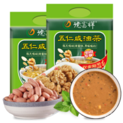 德富祥 五仁咸油茶面两连包共960g 陕西特产咸味油茶早餐代餐粉480g*2