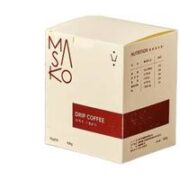 Masako 中深烘意式拼配醇香黑咖啡挂耳  10包/盒