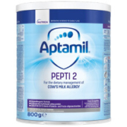 618预售：Aptamil 爱他美 深度水解pepti特殊配方奶粉2段（6-12个月）800g