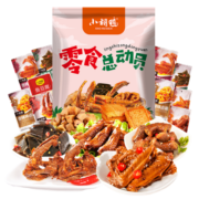 小胡鸭小胡鸭 办公室零食总动员420g 鸭脖鸭翅鸭锁骨鸭爪海带藕片 零食总动员420g含30小包
