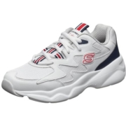 Skechers斯凯奇复古运动鞋校园清新透气百搭厚底老爹鞋女鞋小白鞋