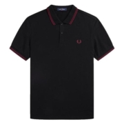 FRED PERRY男士POLO衫2023夏季商务休闲麦穗短袖重磅多彩T恤M3600