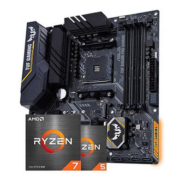ASUS 华硕 TUF GAMING B450M-PRO GAMING + AMD R5-5600G CPU 散片
