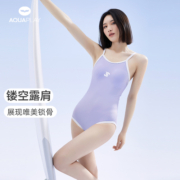 aquaplay吊带连体泳衣女纯欲性感专业竞速游泳衣冲浪服比基尼泳装