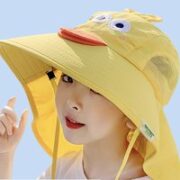 MOREMERRY 牧萌 儿童防晒渔夫帽