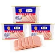 MALING 梅林 经典午餐肉罐头 198g*3罐