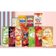 Glico 格力高 百醇小圆饼零食组合礼包 9+1