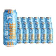 百威鹅岛嘎嘎鹅轻盈印度淡色艾尔精酿啤酒500ml*18听罐整箱装