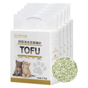 巴顿与珍妮原味3合1豆腐膨润土混合猫砂除臭去味结团紧实低粉尘可冲厕所猫咪 3合1混合猫砂1.8kg*6袋