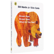 凯迪克图书 点读版棕熊 Brown bear动物认知 艾瑞卡尔大师绘制名师推荐 英文原版绘本