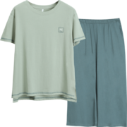 红豆  简约休闲风短袖家居服套装 *2套   男/女款  多包可选