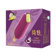 SHUHUA 舒化 伊利绮炫 黑加仑巧克力脆层+开心果味 冰淇淋 65g*4支/盒*10件