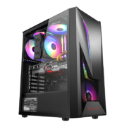预售：KOTIN 京天 D55 十二代酷睿版 组装电脑（黑色、512GB SSD、酷睿i5-12400F、GTX 1650 4G、16GB）