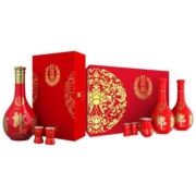 [组合装]郎酒 红花郎十双瓶+红十五单瓶 礼盒套装佳节送礼