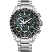CITIZEN 西铁城 Promaster Pilot系列 CB5914-89X 男士三眼计时光动能五局电波手表