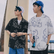 史低！PEACEBIRD太平鸟 男士简约短袖衬衫Polo衫合集 21款可选