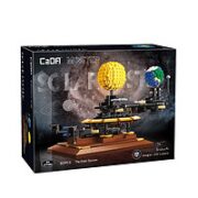 CaDA 咔搭 地球天体三球仪模型积木 C71004 太阳系套装 静态版