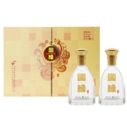 【厂家自营】今世缘42度国缘对开500ml*2瓶装送礼商务礼盒装白酒