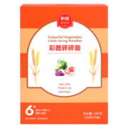 伊威（Eastwes） 婴幼儿辅食 宝宝面条 无盐 好吞咽 彩蔬碎碎面180克(9袋）6月+