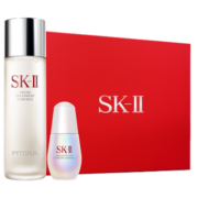 SK-II美白精华套装(神仙水230ml新一代小灯泡30ml)sk2护肤品skii化妆品