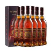 CHANGYU 张裕 四星金奖 白兰地 40度 500ml*6瓶 整箱礼盒装