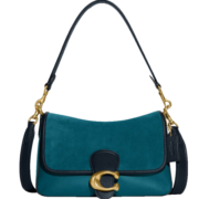 蔻驰（COACH）女士TABBY专柜款手提斜挎单肩包 蓝色C5262【品牌授权直供】