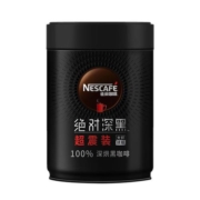 【雀巢咖啡x长风渡】雀巢绝对深黑深度烘焙黑咖啡速溶咖啡粉200g