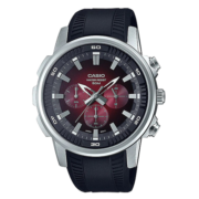 卡西欧（CASIO）【礼物】男士时尚商务简约运动防水手表MTP-E505系列男表 MTP-E505-4AVDF