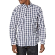 Brooks Brothers 布克兄弟 Friday 男士府绸格纹长袖衬衫