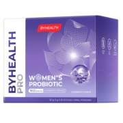 BYHEALTH 汤臣倍健海外版 女性私处肠道益生菌蔓越莓香香菌闪释粉30袋/盒