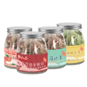 热人心蜜桃乌龙茶红豆薏米茶冬瓜荷叶茶菊花决明子茶多口味袋泡茶罐装 蜜桃乌龙茶 45g 1罐